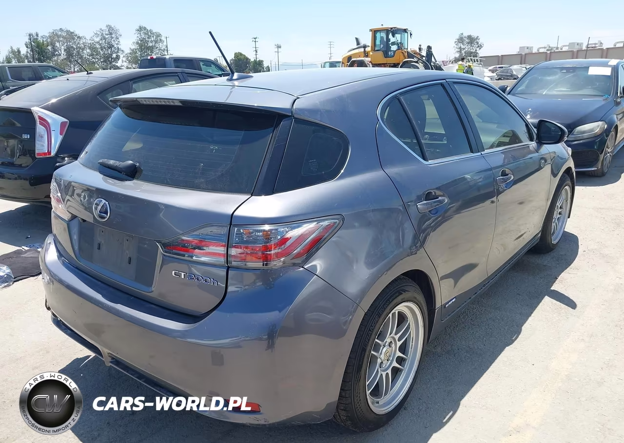 2013 Lexus Ct 200H VIN:JTHKD5BH2D2170205 - 4