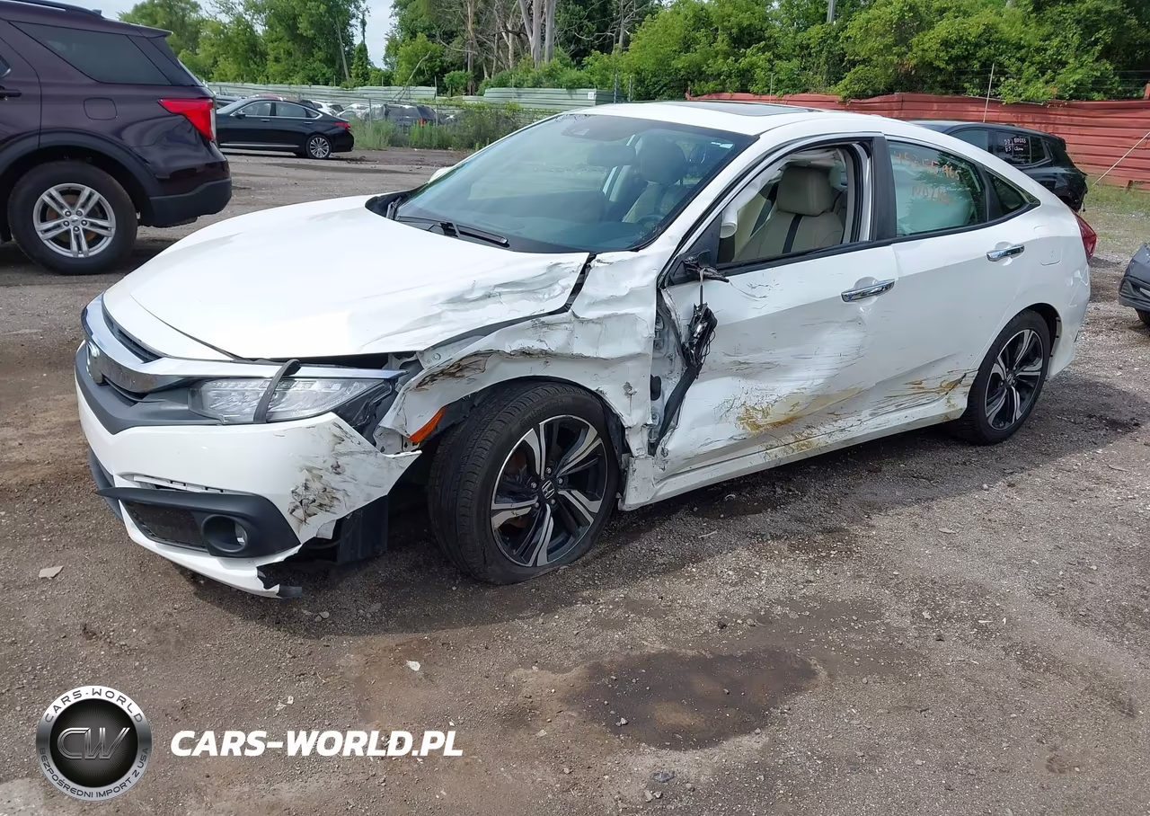 2017 Honda Civic Touring VIN:19XFC1F99HE004208 - 2