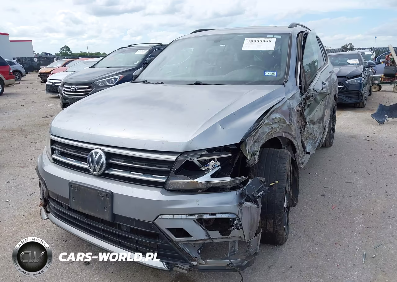 2020 Volkswagen Tiguan 2.0T Se-2.0T Se R-Line Black-2.0T Sel VIN:3VV3B7AXXLM130866 - 2
