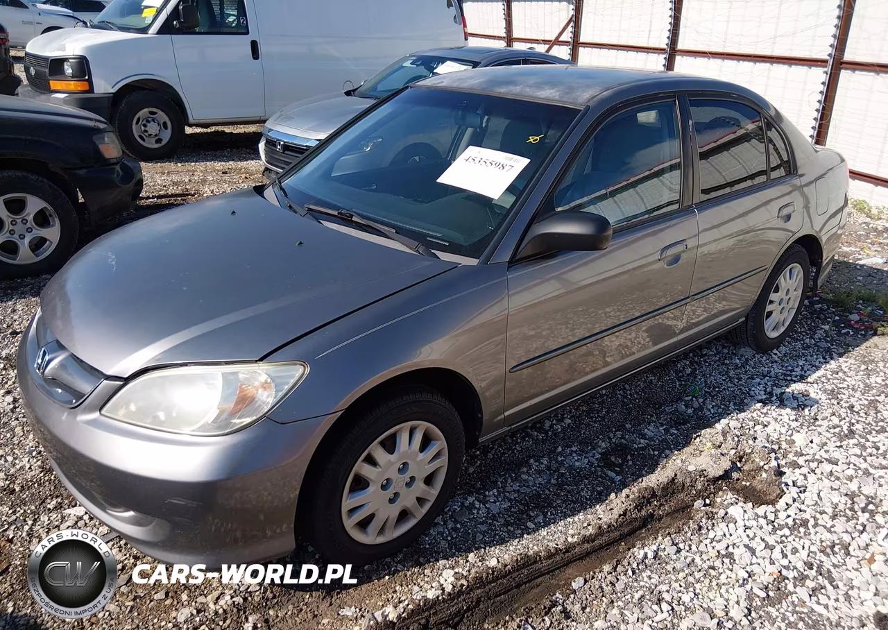 2005 Honda Civic Lx VIN:2HGES16565H617688 - 2