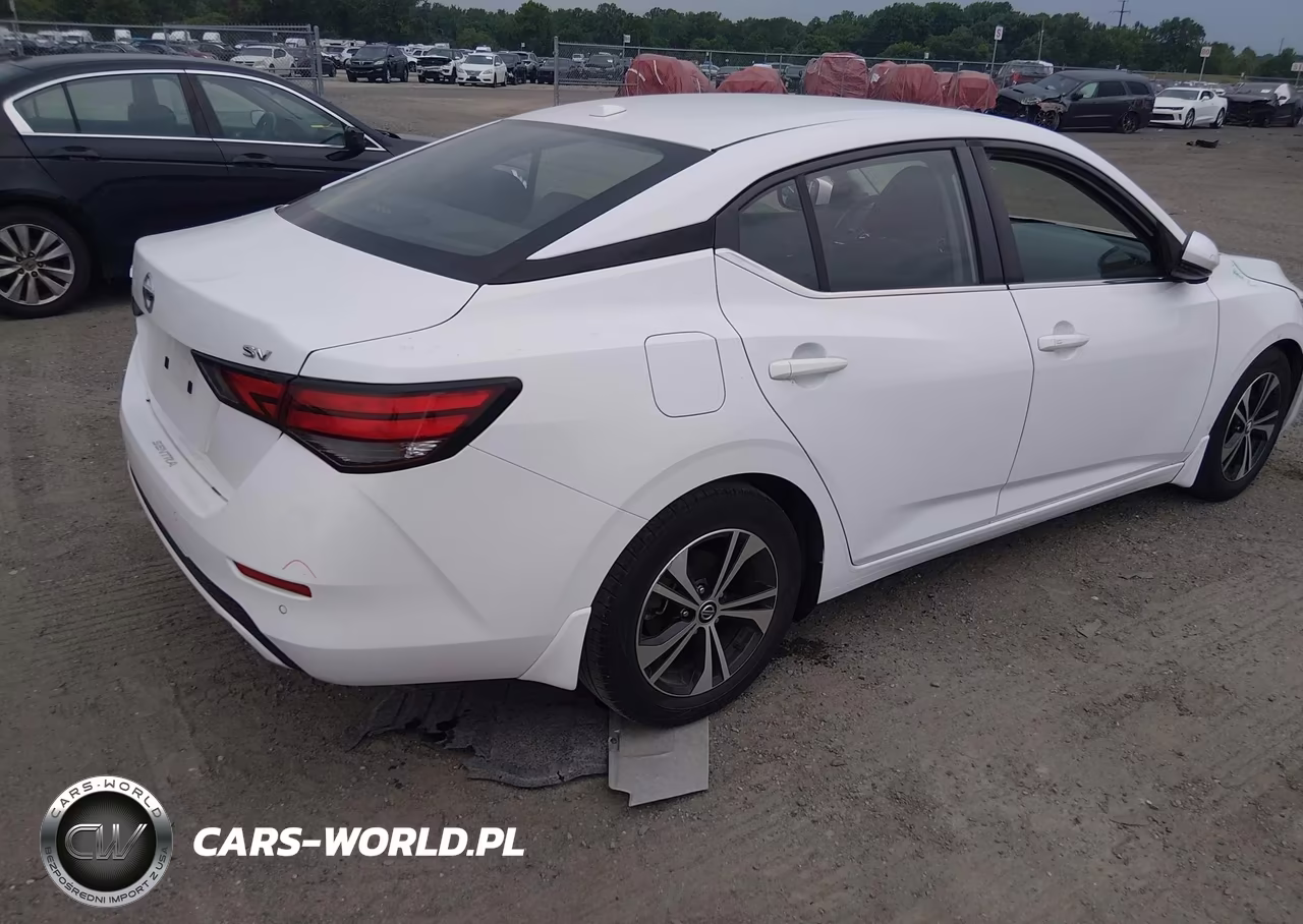 2020 Nissan Sentra Sv Xtronic Cvt VIN:3N1AB8CV5LY268446 - 4
