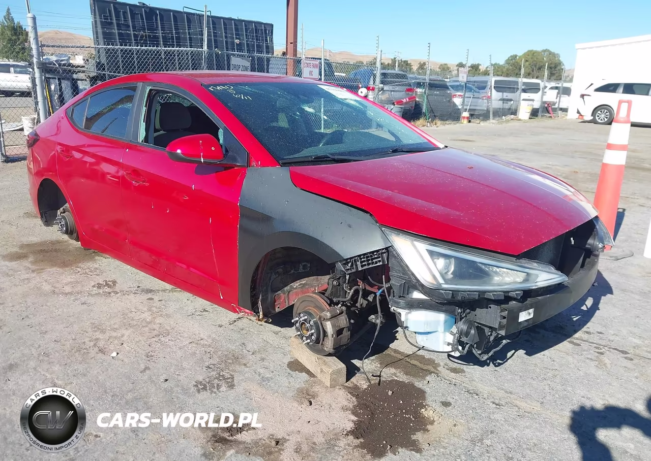 2020 Hyundai Elantra Sel VIN:5NPD84LF1LH569819 - 1