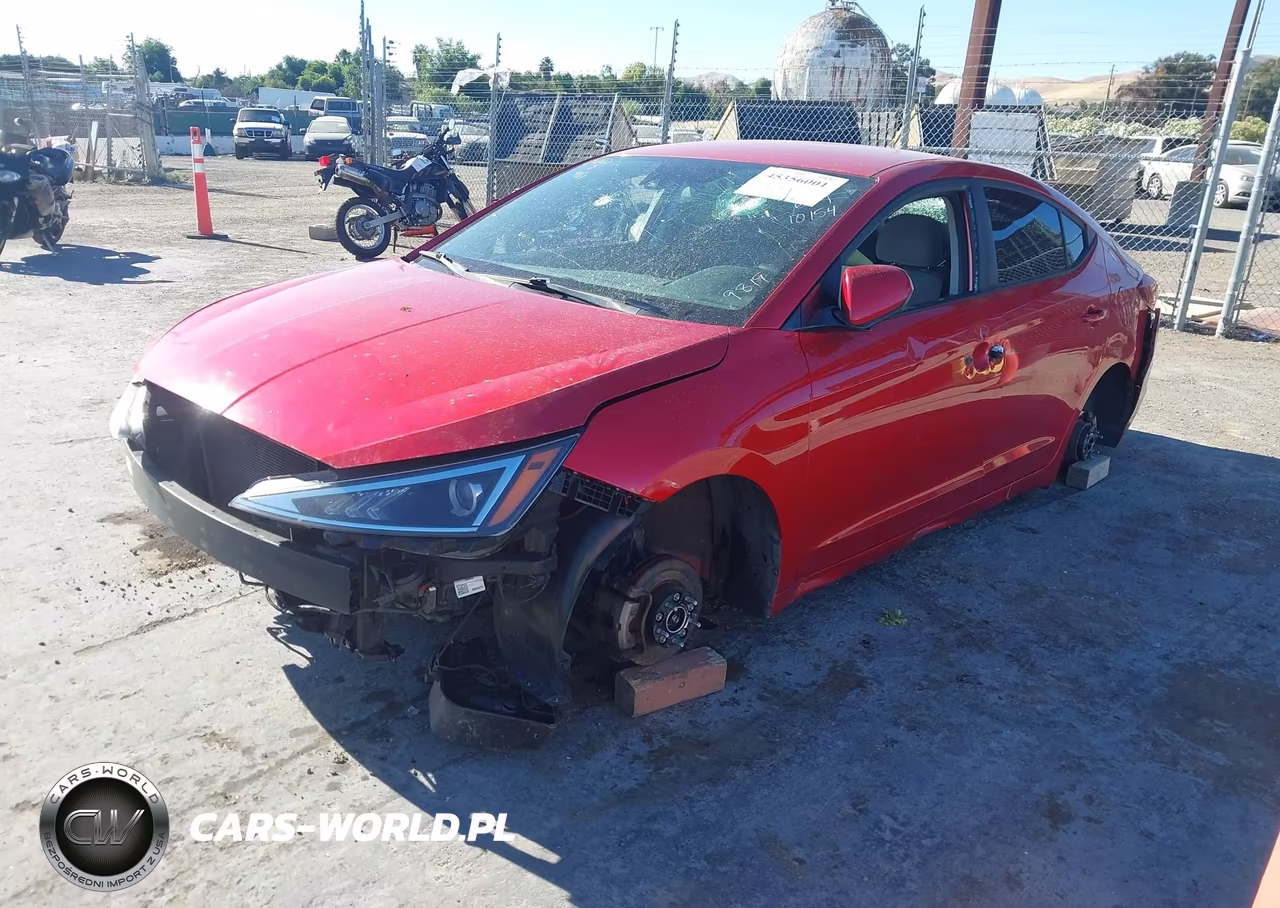 2020 Hyundai Elantra Sel VIN:5NPD84LF1LH569819 - 2