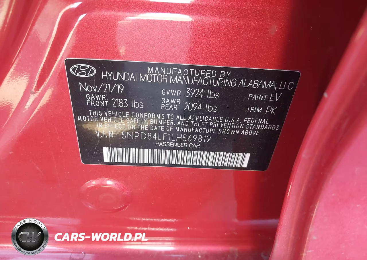 2020 Hyundai Elantra Sel VIN:5NPD84LF1LH569819 - 9