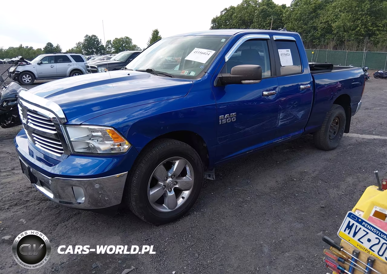 2017 Ram 1500 Big Horn 4X4 6'4 Box VIN:1C6RR7GG1HS507411 - 2