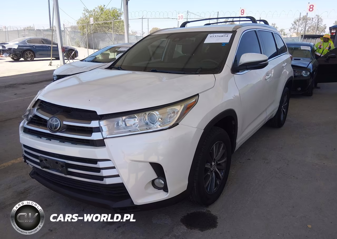 2017 Toyota Highlander Xle VIN:5TDKZRFH8HS511237 - 2