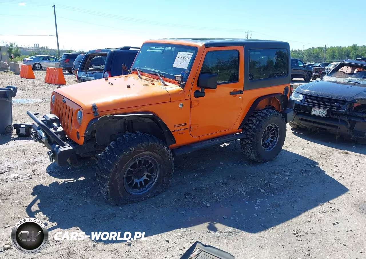 2013 Jeep Wrangler Sport VIN:1C4AJWAG3DL545159 - 2