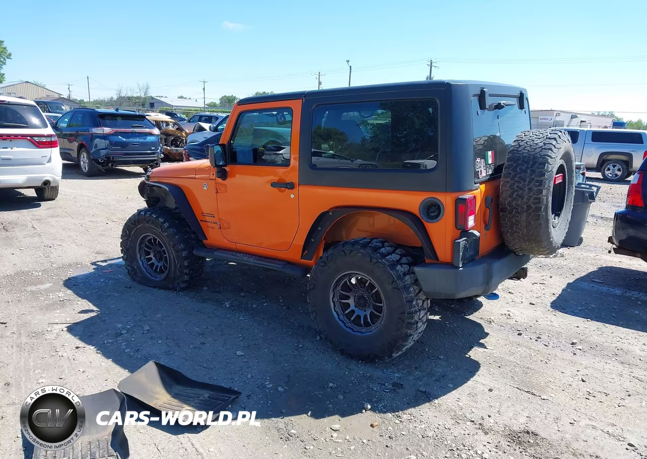 2013 Jeep Wrangler Sport VIN:1C4AJWAG3DL545159 - 3
