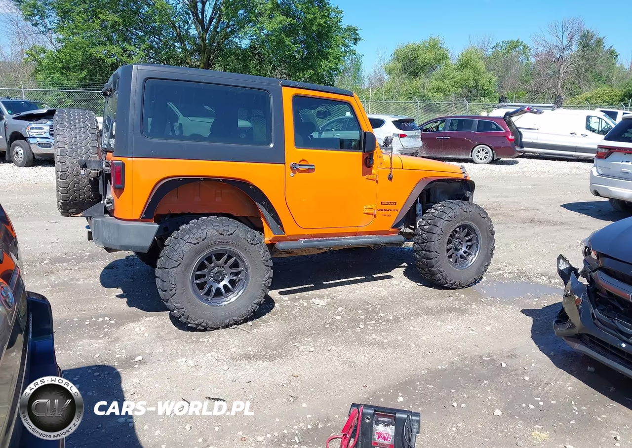 2013 Jeep Wrangler Sport VIN:1C4AJWAG3DL545159 - 4