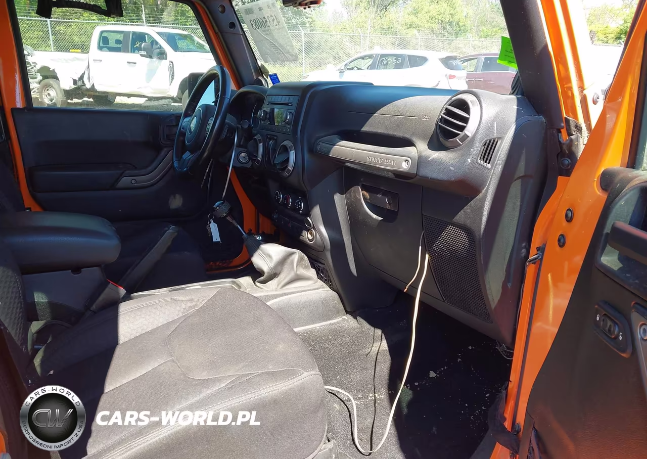 2013 Jeep Wrangler Sport VIN:1C4AJWAG3DL545159 - 5