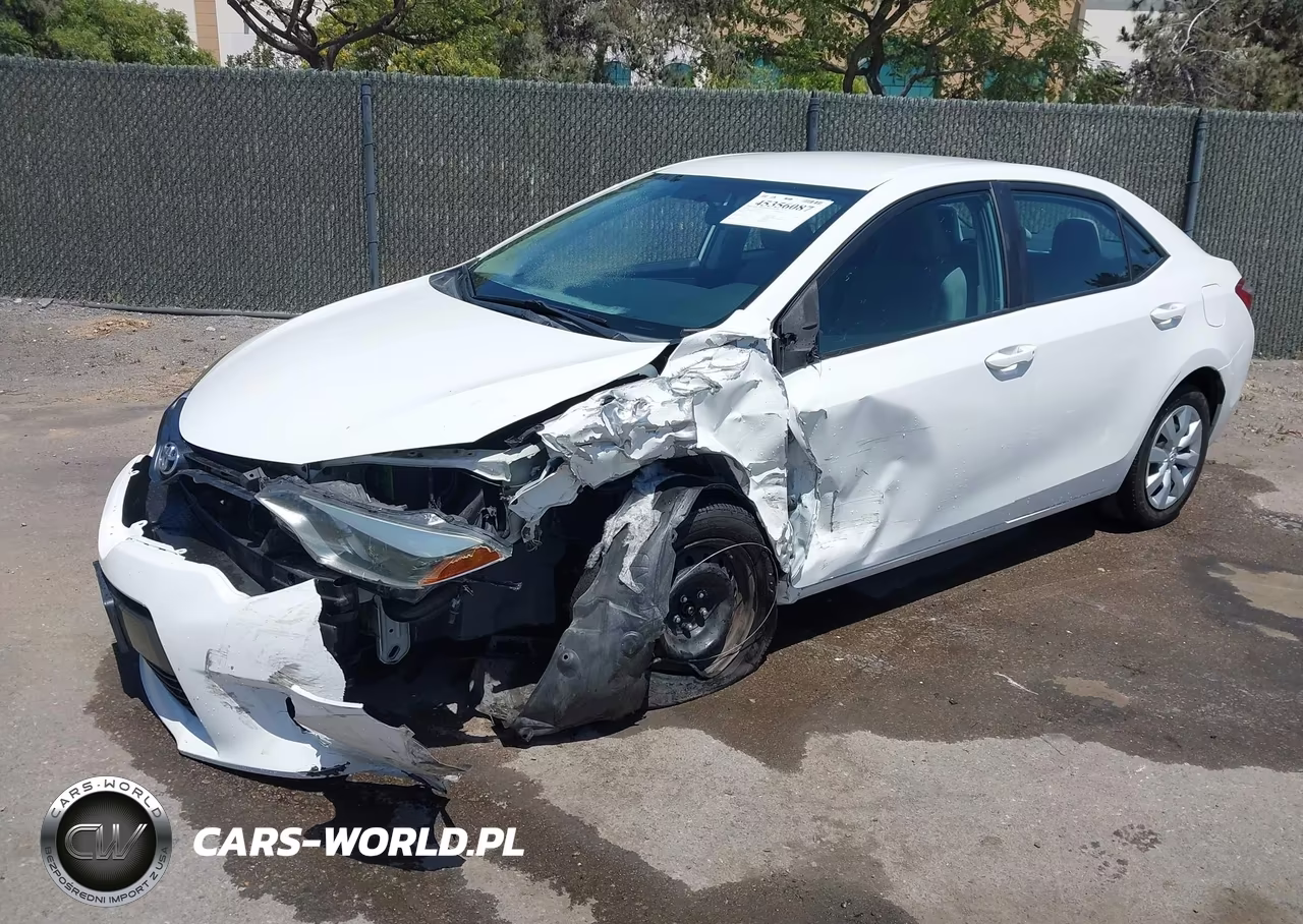 2016 Toyota Corolla Le VIN:5YFBURHEXGP513256 - 2