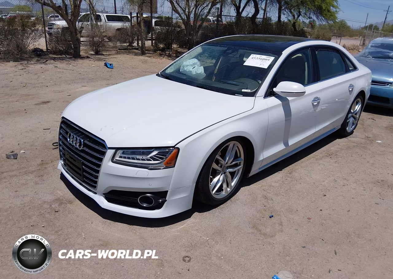 2016 Audi A8 L 4.0T Sport VIN:WAU43AFD7GN015792 - 2