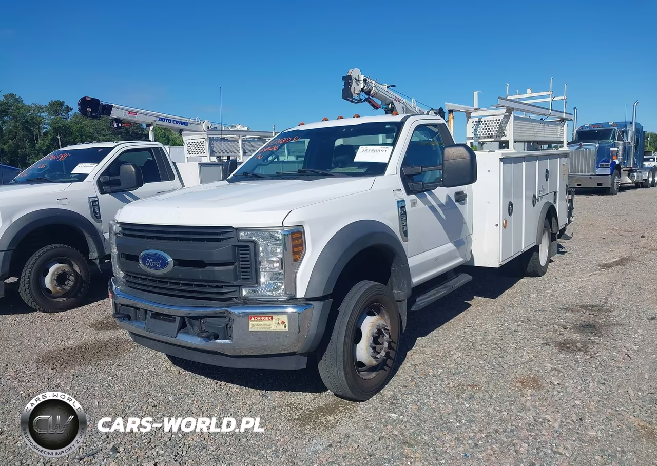 2019 Ford F-550 Chassis Xl VIN:1FDUF5GY9KDA01454 - 2