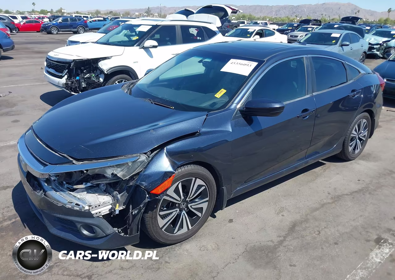 2017 Honda Civic Ex-T VIN:19XFC1F3XHE010630 - 2