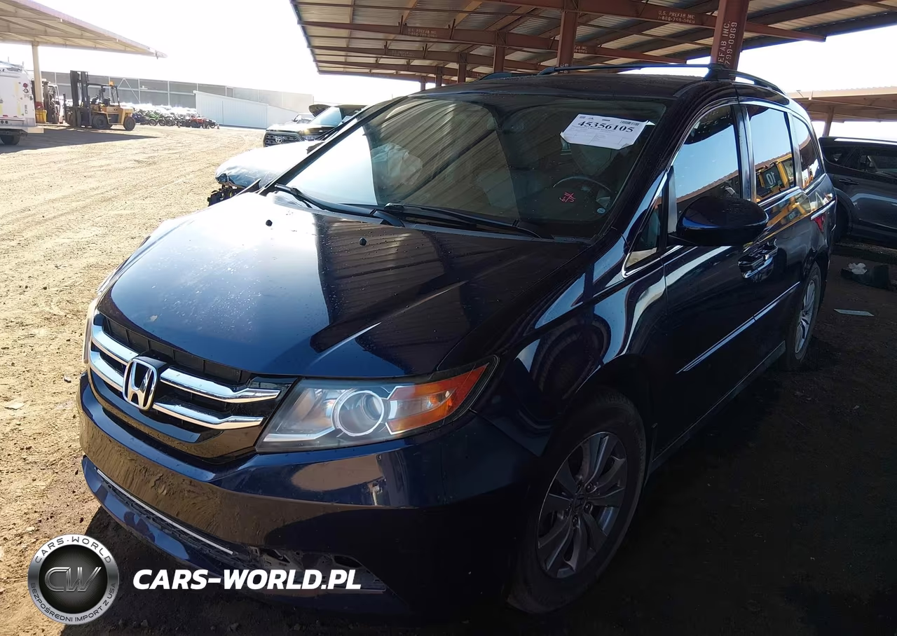 2016 Honda Odyssey Ex-L VIN:5FNRL5H6XGB096235 - 2