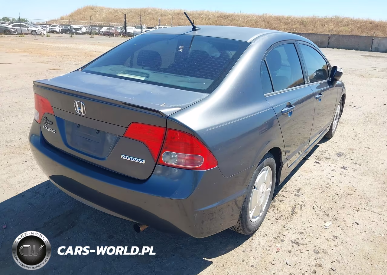 2008 Honda Civic Hybrid VIN:JHMFA36268S000116 - 4