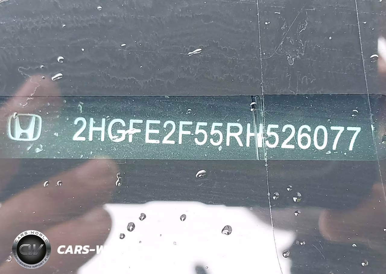 2024 Honda Civic Sport VIN:2HGFE2F55RH526077 - 9