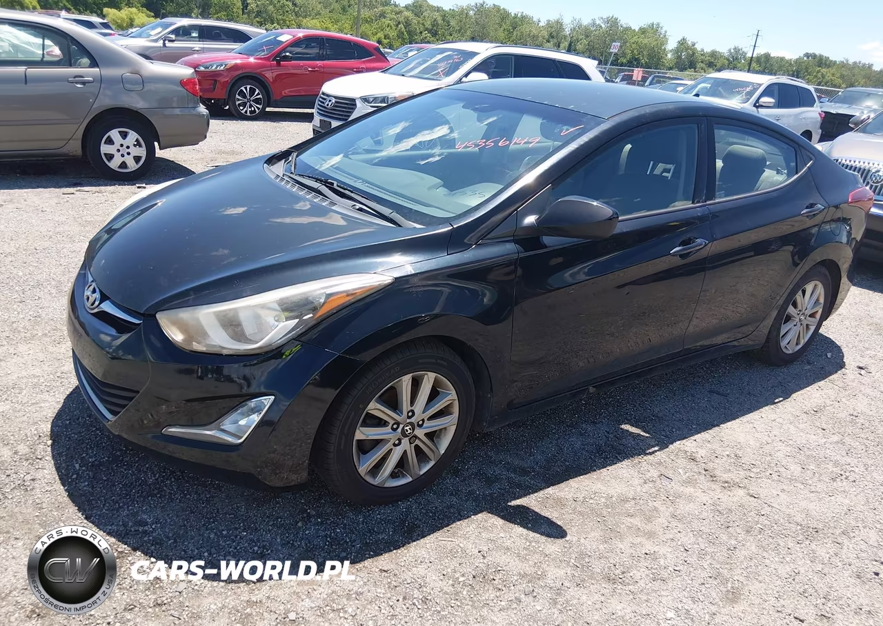 2015 Hyundai Elantra Se VIN:KMHDH4AE9FU355449 - 2
