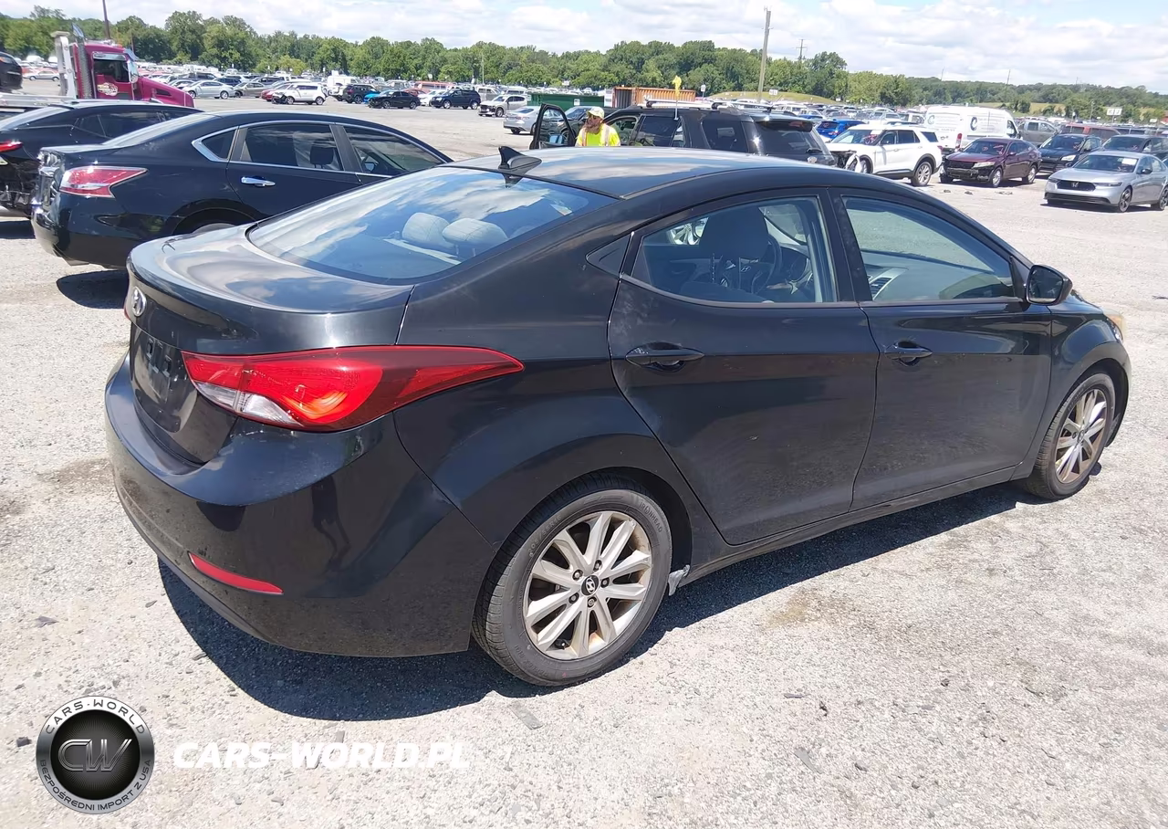 2015 Hyundai Elantra Se VIN:KMHDH4AE9FU355449 - 4