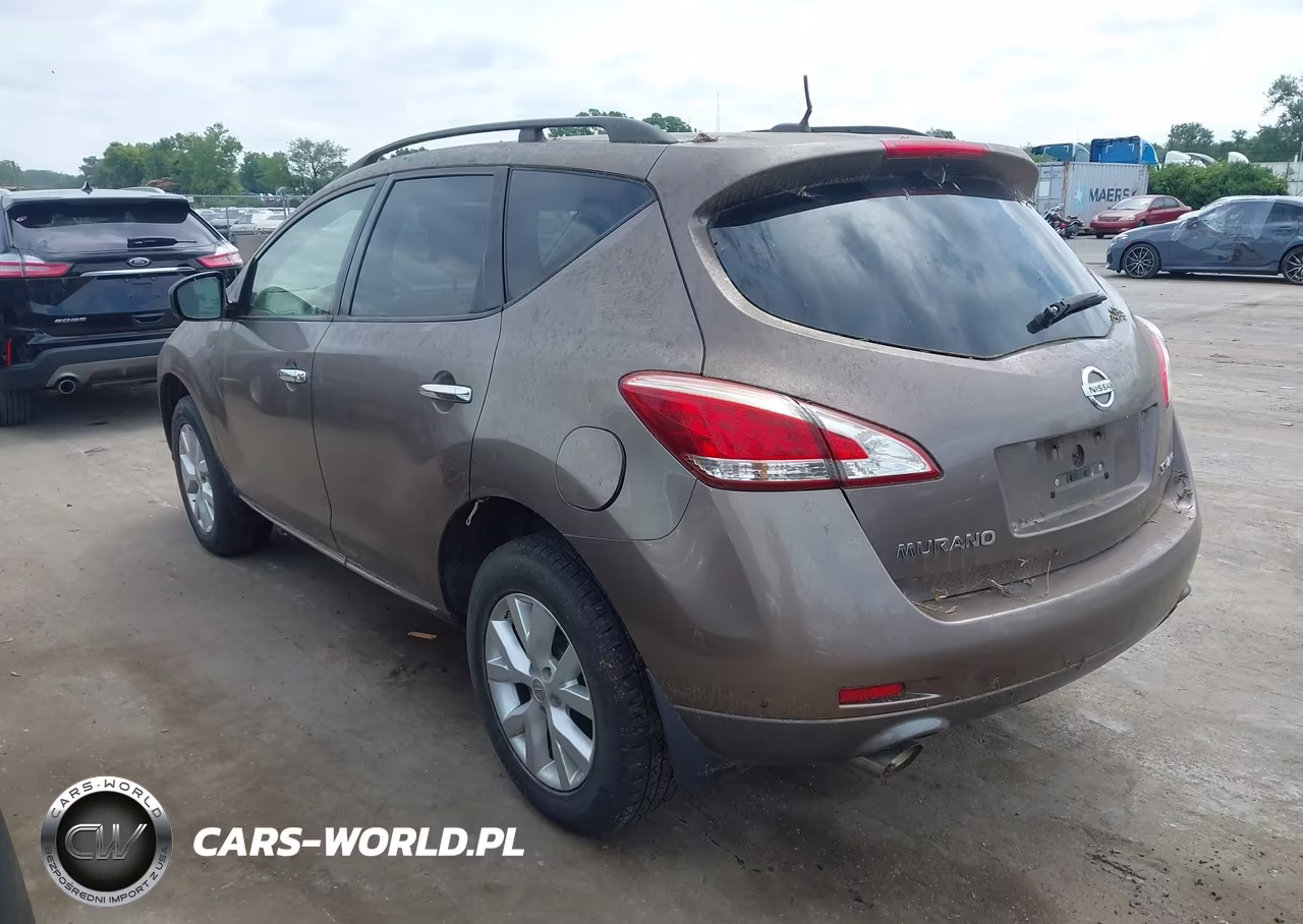 2013 Nissan Murano Sv VIN:JN8AZ1MW5DW302728 - 3