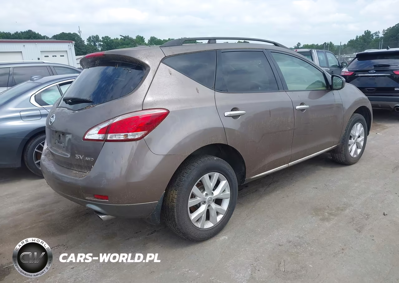 2013 Nissan Murano Sv VIN:JN8AZ1MW5DW302728 - 4