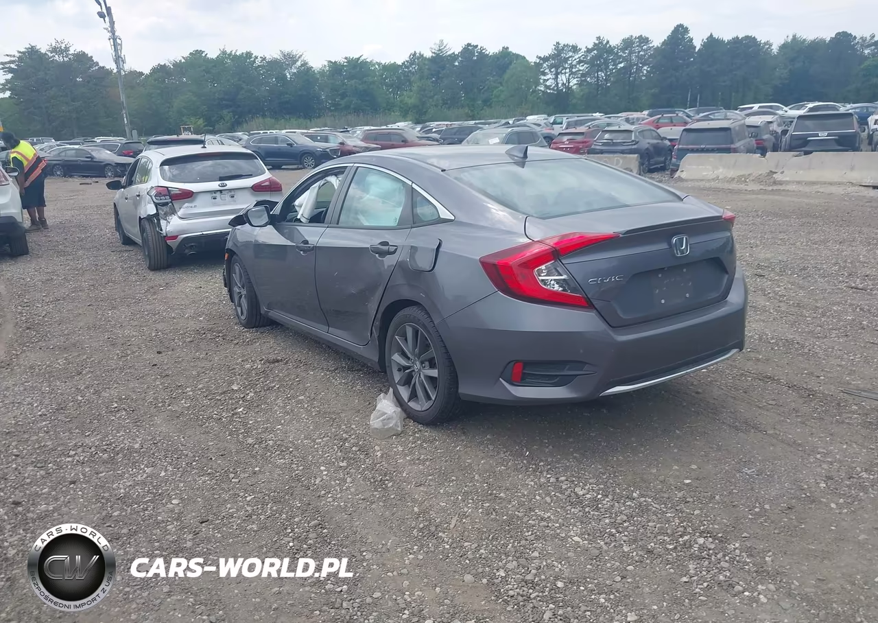 2019 Honda Civic Ex VIN:19XFC1F34KE204786 - 3