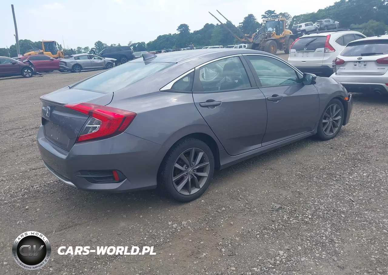2019 Honda Civic Ex VIN:19XFC1F34KE204786 - 4