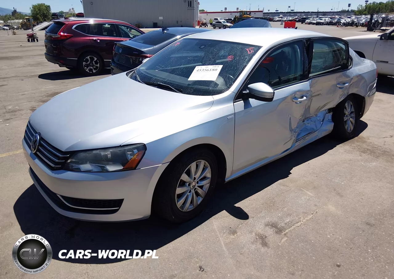 2015 Volkswagen Passat 1.8T Wolfsburg Edition VIN:1VWAT7A31FC054182 - 2