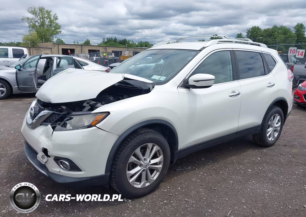 2016 Nissan Rogue Sv VIN:KNMAT2MV7GP670627 - 2