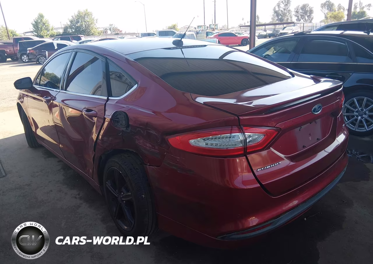 2016 Ford Fusion Se VIN:3FA6P0H72GR386699 - 3