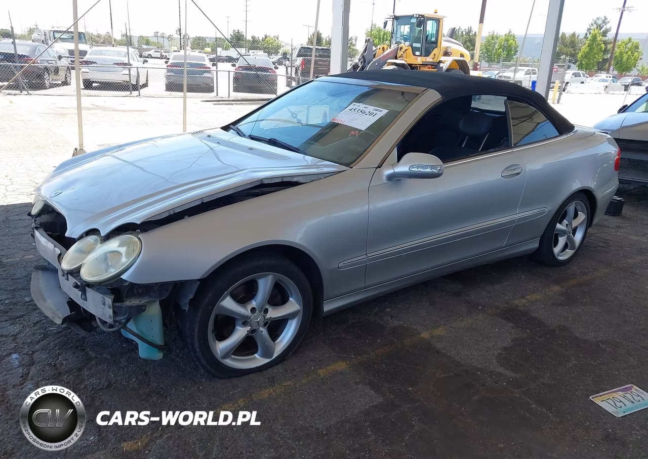 2005 Mercedes-Benz Clk 320 VIN:WDBTK65G65T038675 - 2