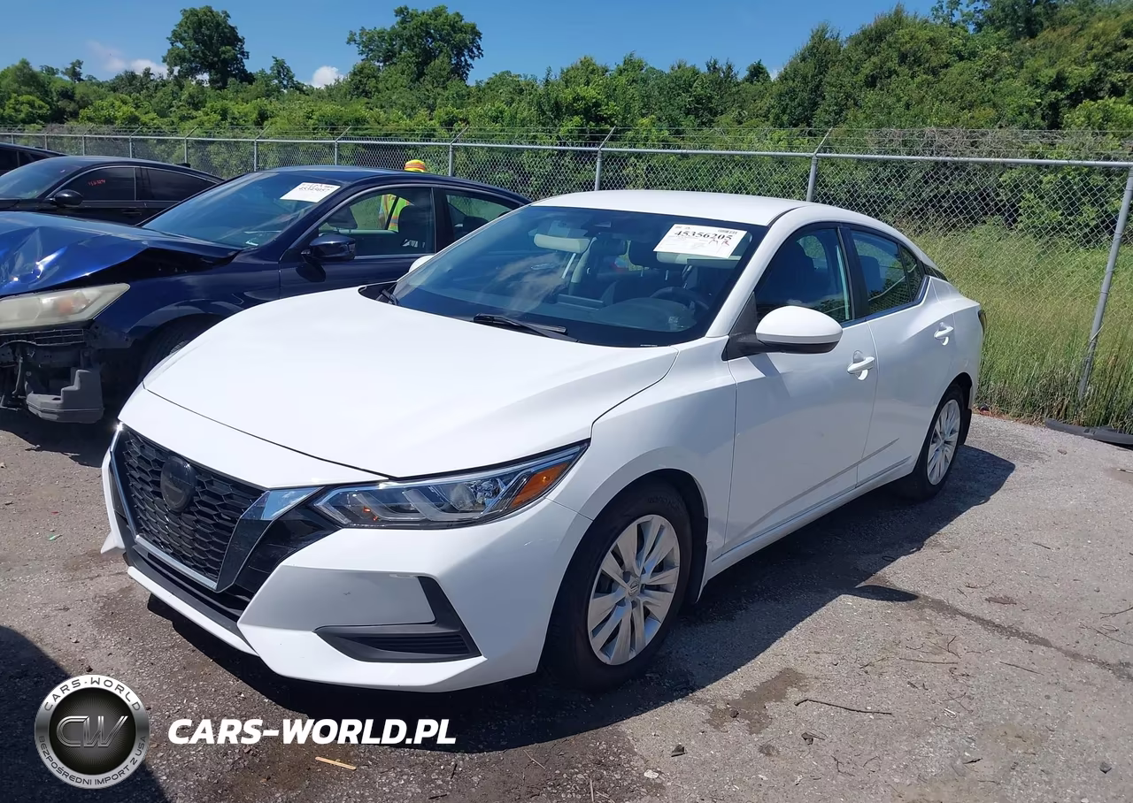 2021 Nissan Sentra S Xtronic Cvt VIN:3N1AB8BV9MY289643 - 2