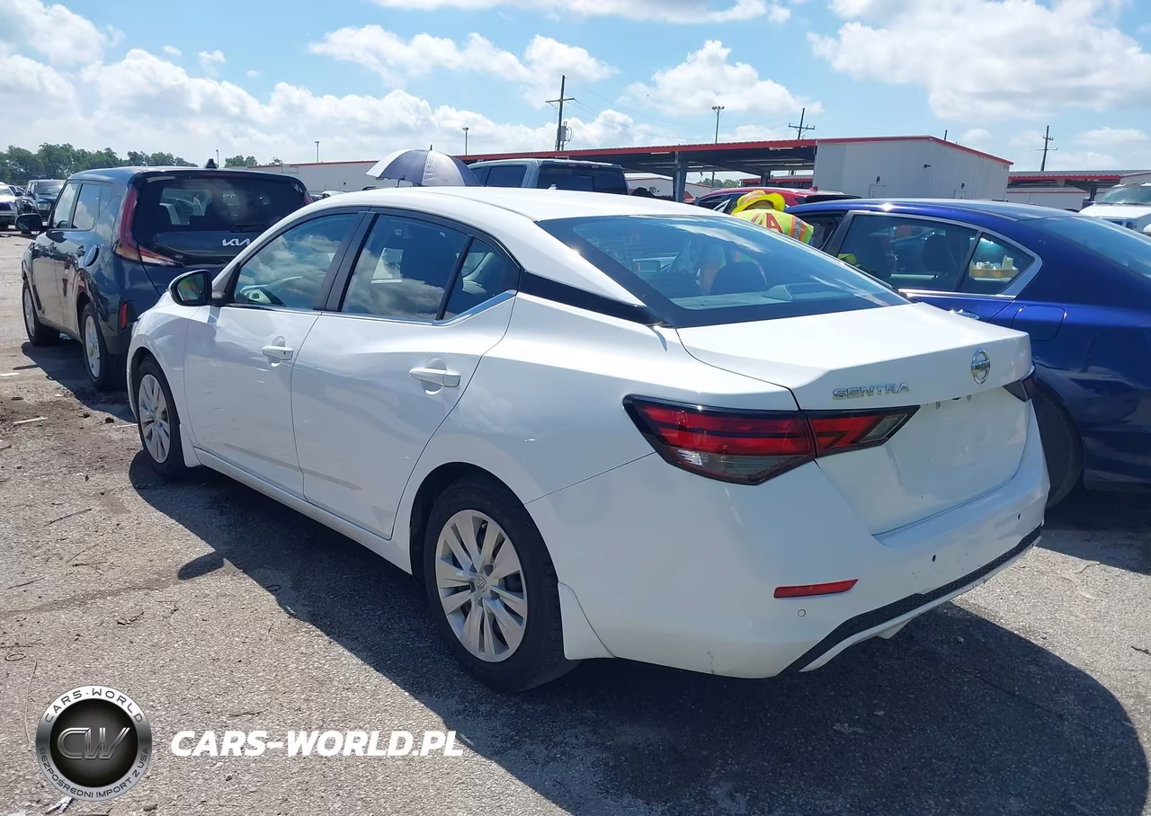 2021 Nissan Sentra S Xtronic Cvt VIN:3N1AB8BV9MY289643 - 3