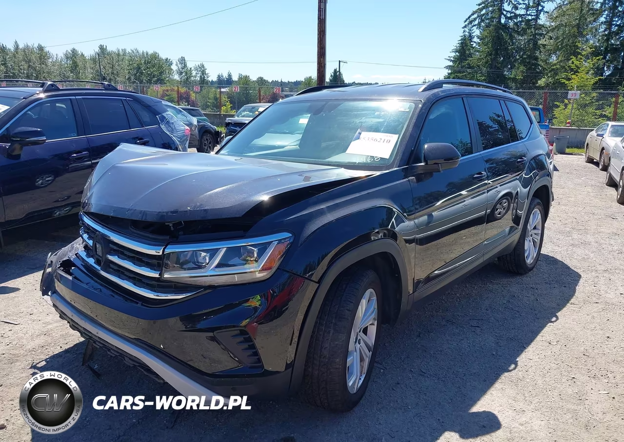 2021 Volkswagen Atlas 3.6L V6 Se W-Technology VIN:1V2HR2CA4MC544688 - 2