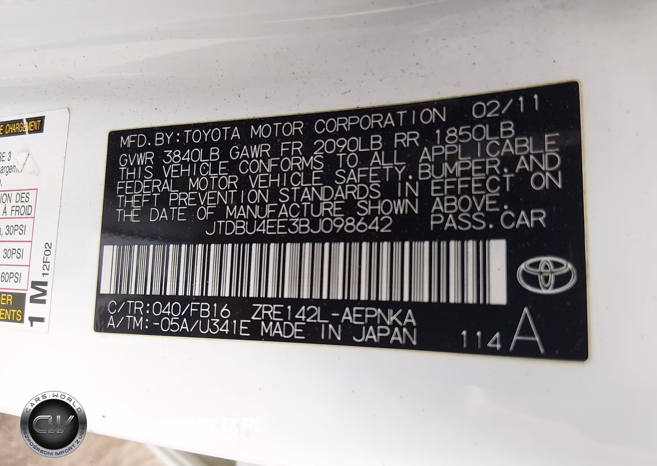 2011 Toyota Corolla Le VIN:JTDBU4EE3BJ098642 - 9