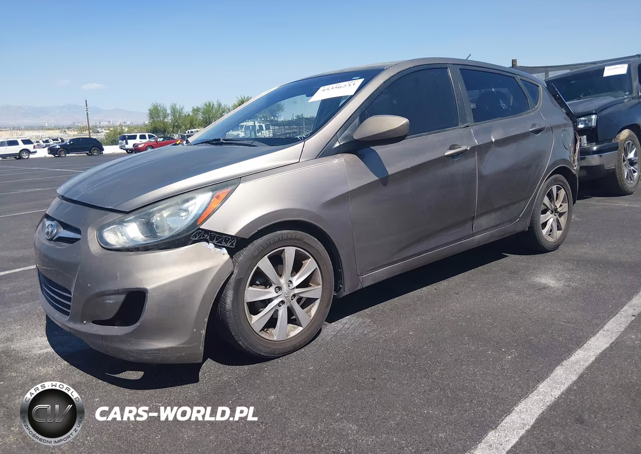 2012 Hyundai Accent Se VIN:KMHCU5AE4CU049719 - 2