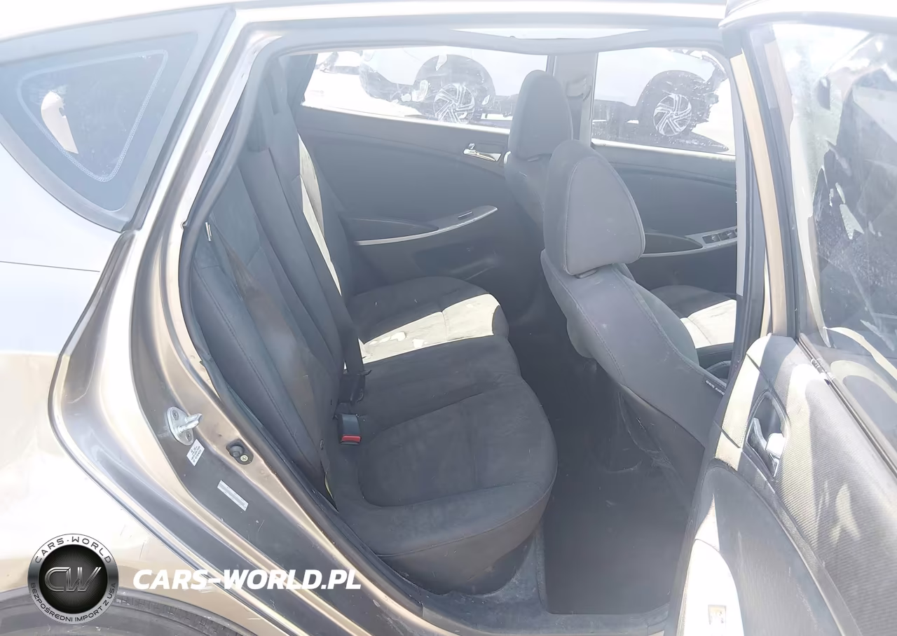2012 Hyundai Accent Se VIN:KMHCU5AE4CU049719 - 8