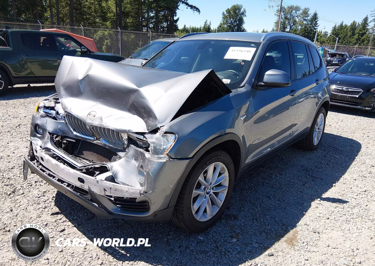 2015 BMW X3 xDrive28I VIN:5UXWX9C57F0D62144 - 2