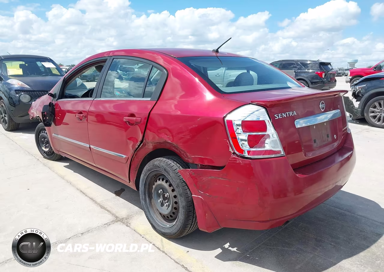 2012 Nissan Sentra 2.0 S VIN:3N1AB6AP8CL744324 - 3