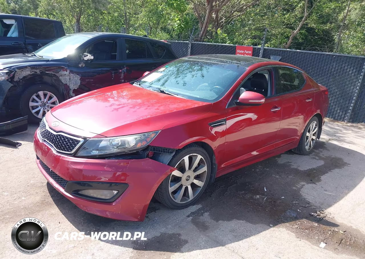 2012 Kia Optima Sx VIN:5XXGR4A62CG075770 - 2