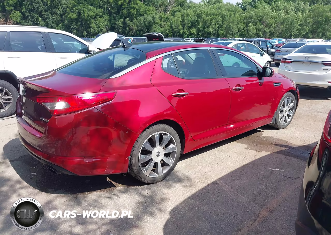 2012 Kia Optima Sx VIN:5XXGR4A62CG075770 - 4