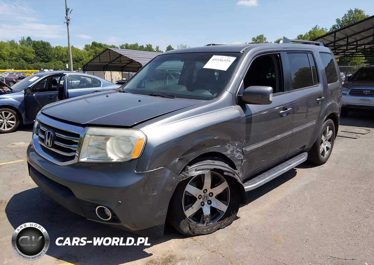 2012 Honda Pilot Touring VIN:5FNYF4H94CB010953 - 2