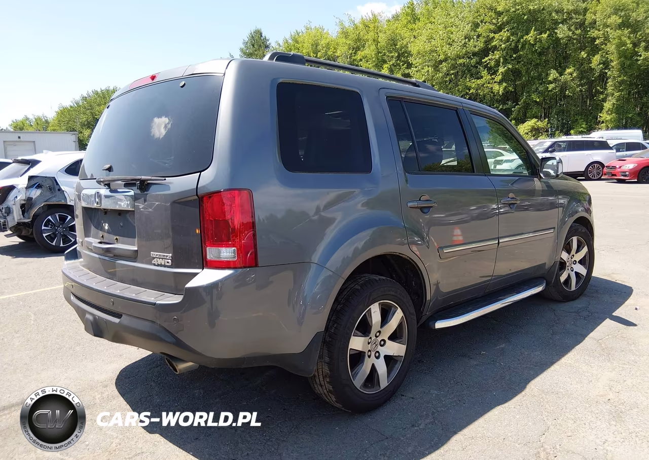 2012 Honda Pilot Touring VIN:5FNYF4H94CB010953 - 4