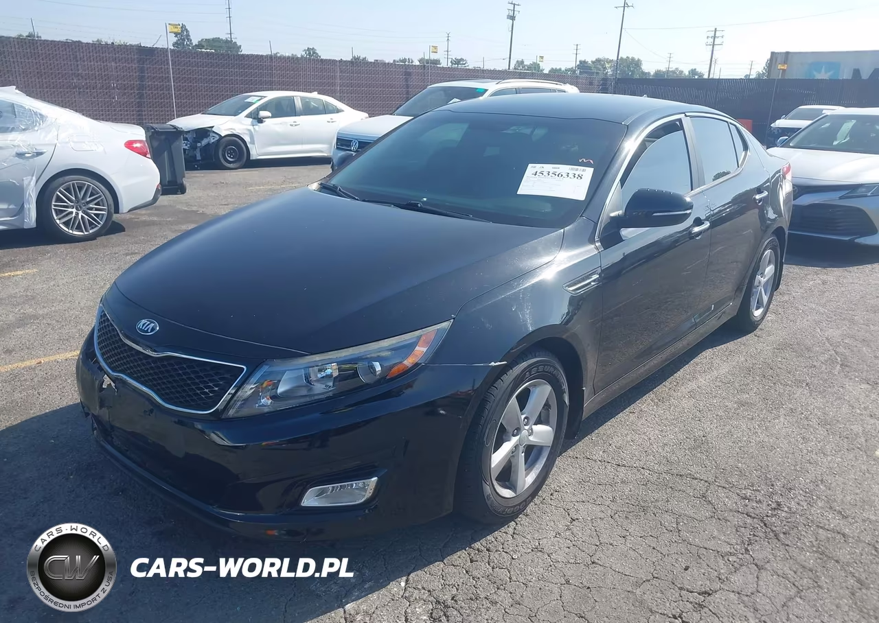 2014 Kia Optima Lx VIN:5XXGM4A72EG276661 - 2