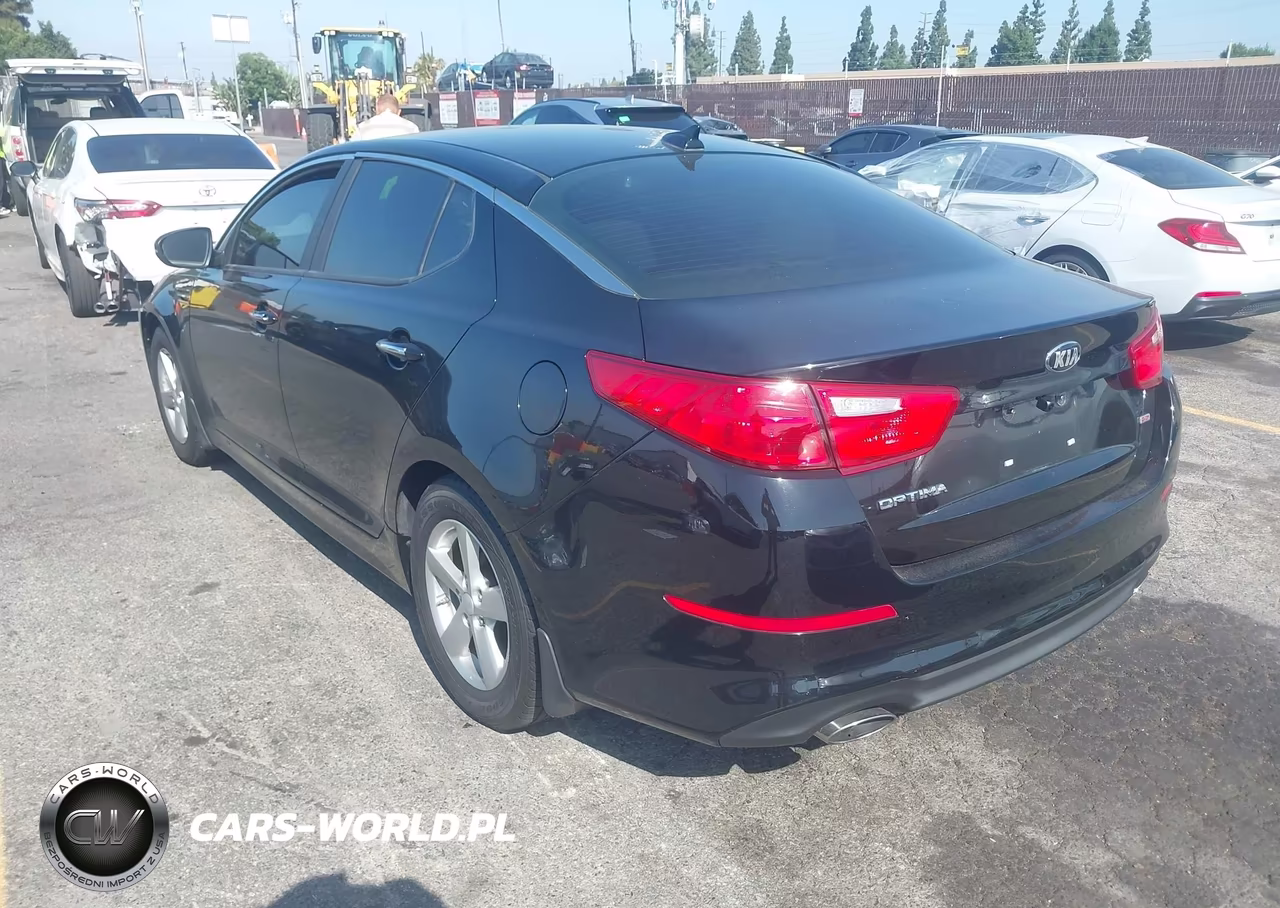 2014 Kia Optima Lx VIN:5XXGM4A72EG276661 - 3
