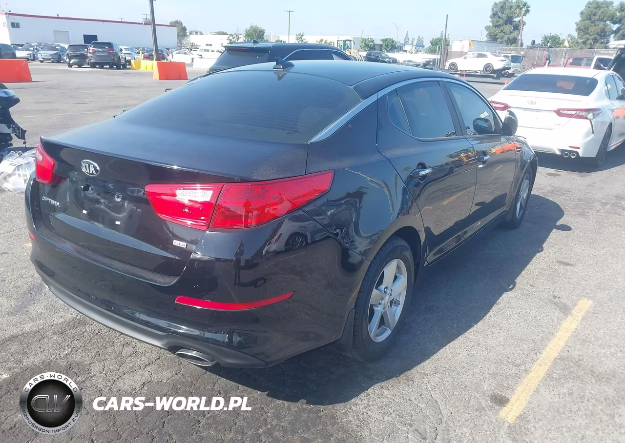 2014 Kia Optima Lx VIN:5XXGM4A72EG276661 - 4