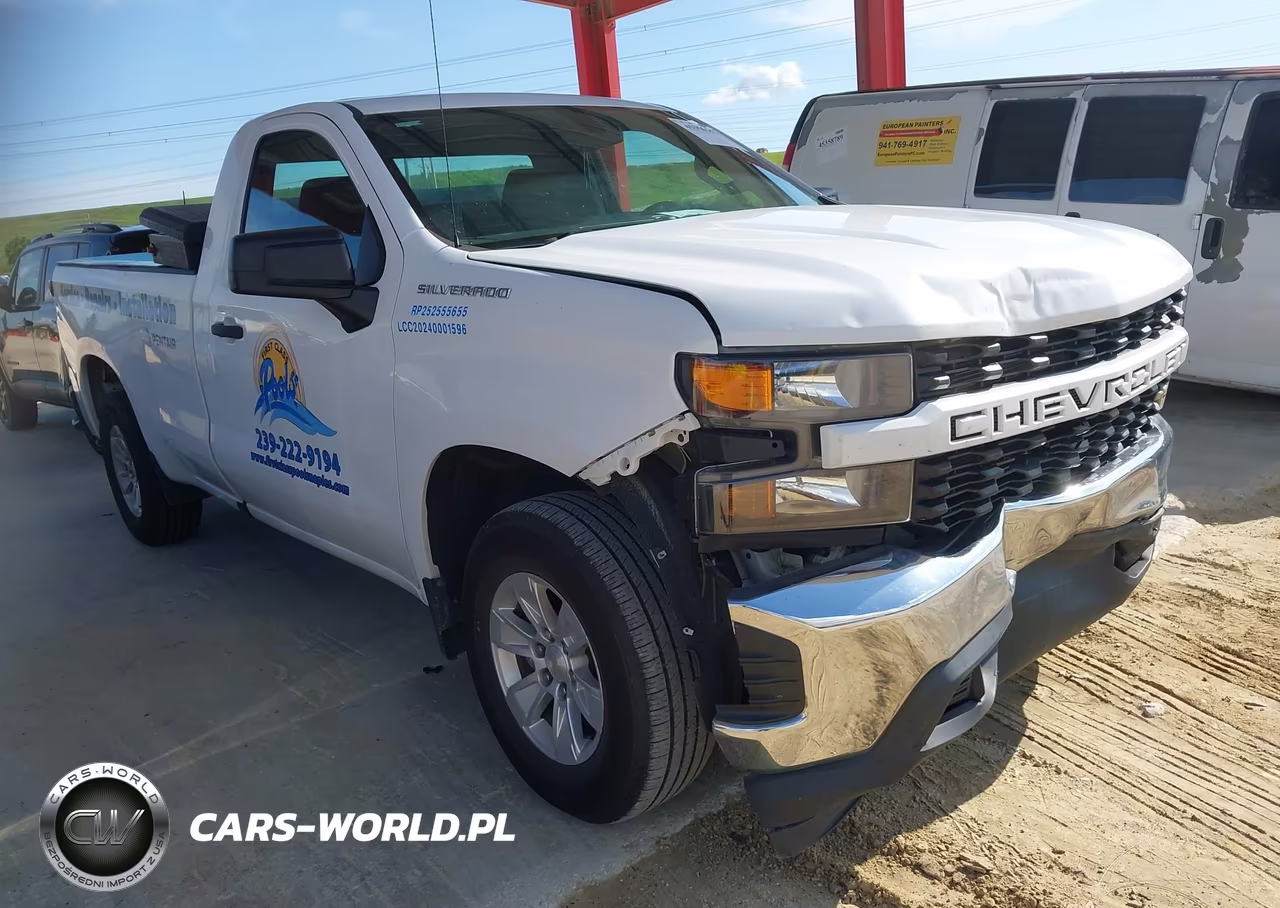 2021 Chevrolet Silverado 1500 2Wd Long Bed Wt – zdjęcie 1 z 16
