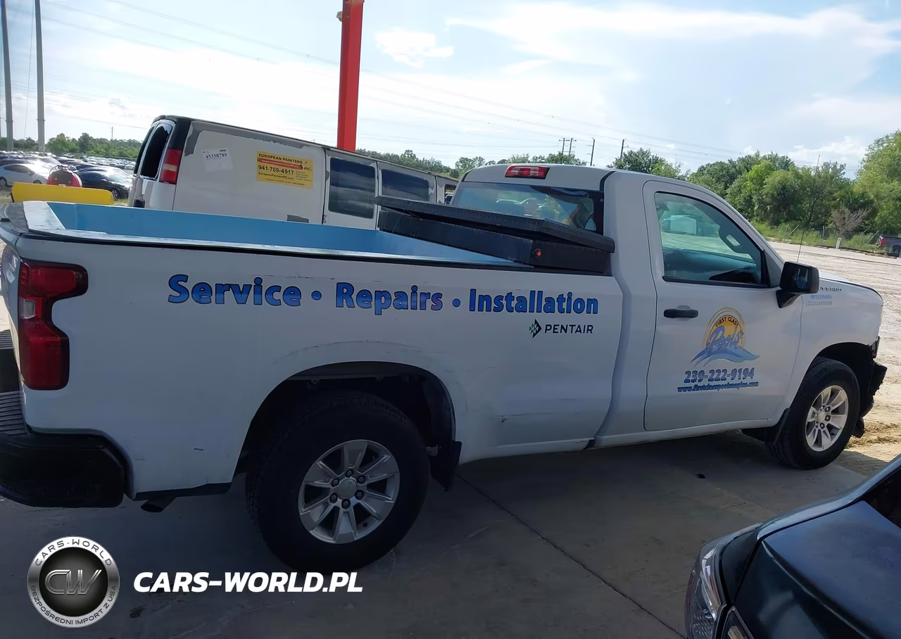 2021 Chevrolet Silverado 1500 2Wd Long Bed Wt VIN:3GCNWAEF2MG385327 - 13