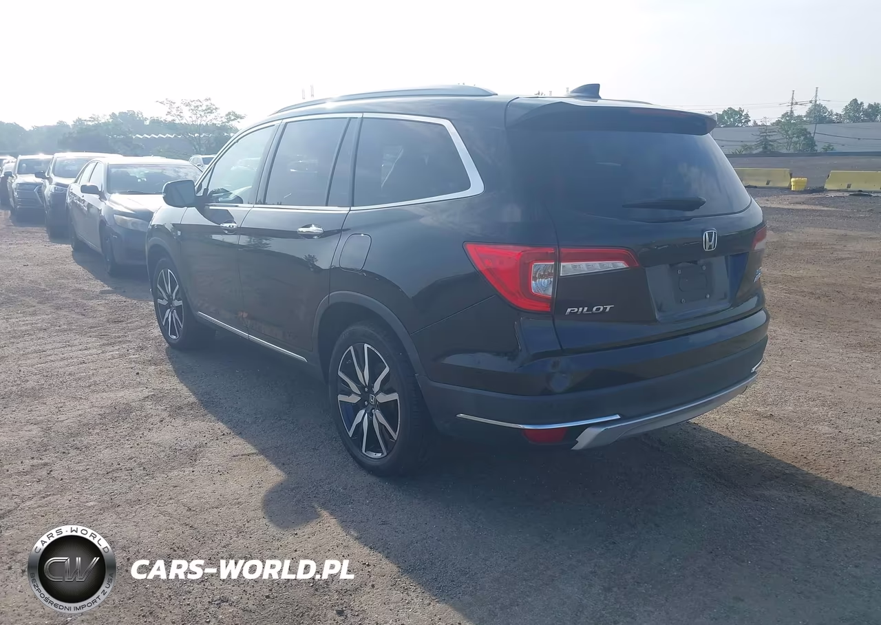 2019 Honda Pilot Elite VIN:5FNYF6H04KB061672 - 3