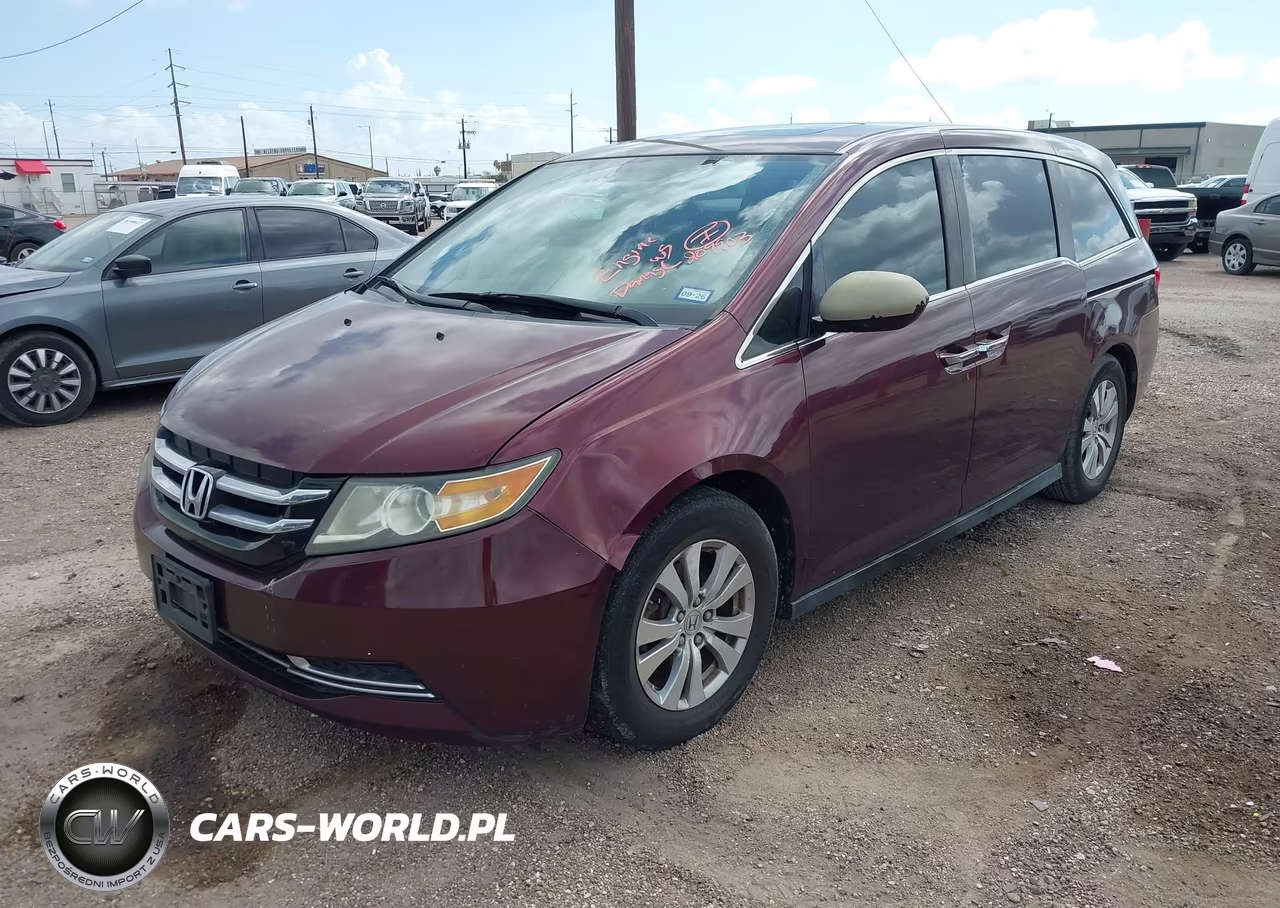 2015 Honda Odyssey Ex-L VIN:5FNRL5H65FB097436 - 2